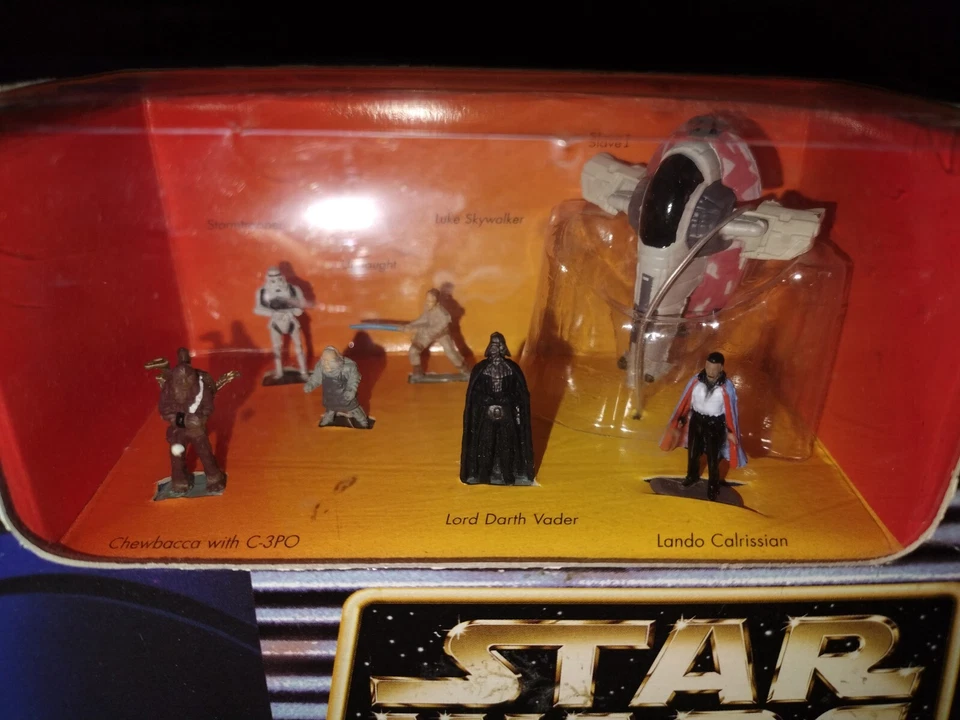 1997 Micro Machines Star Wars Darth Vader Bespin Transforming Action Set Vintage - Image 3 of 4