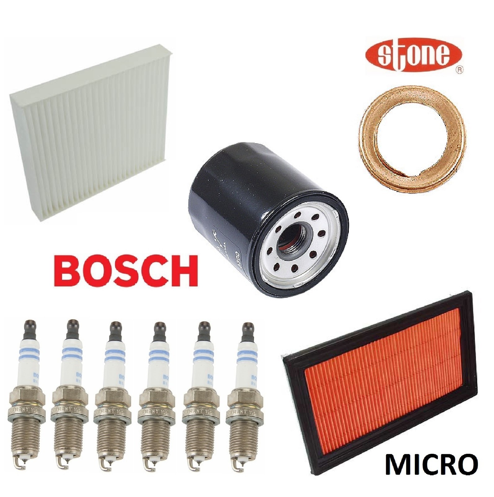 Tune UP KIT Plugs Air Oil Filters Gasket for Nissan Murano V6; 3.5L 20032004 eBay