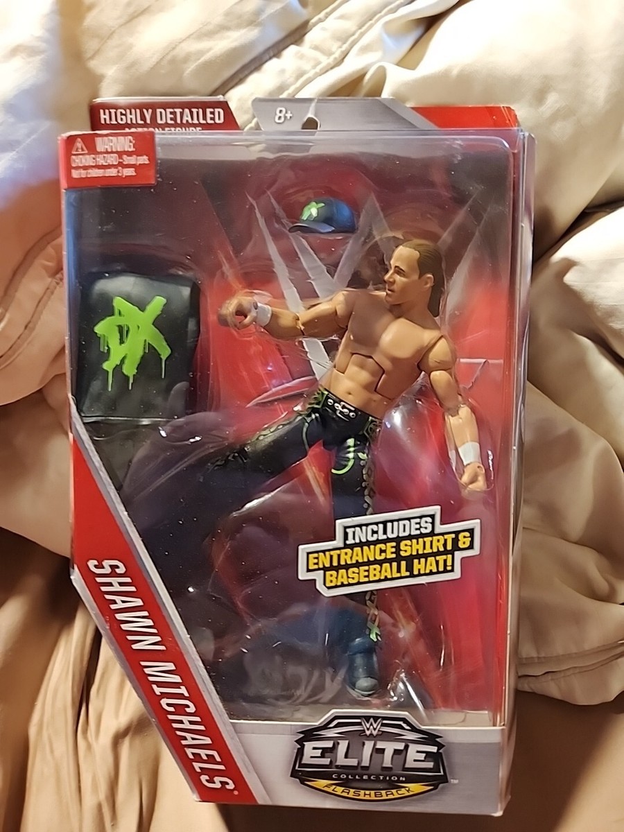 Mattel WWE SHAWN MICHAELS DX Elite Figure Walgreens Exclusive