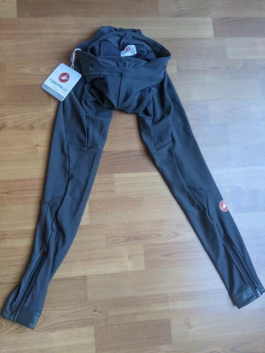 Castelli Women's Thermal Tights Color Gray Size Small
