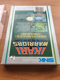Nintendo NES Game: Ikari Warriors PAL-A CIB HANG TAB FIRST PRINT