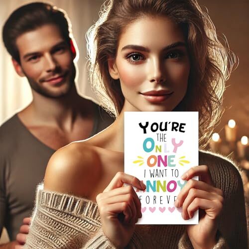 Valentine's Day Gifts for Him, Funny Valentines Day Card for Her, MM-125 - Picture 3 of 7