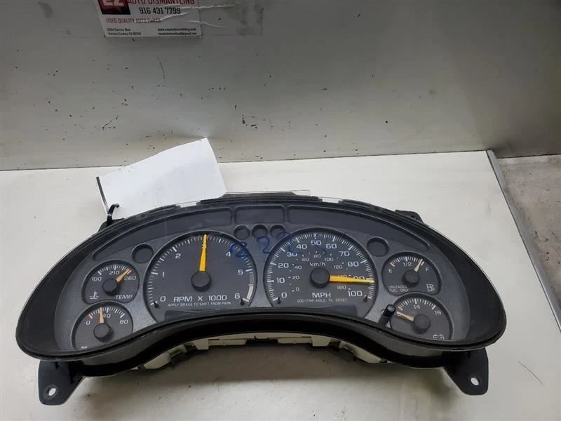 2000-2005, Chevrolet S10 Blazer, Velocímetro EUA Coluna Shift, PN-15063208 - Imagem 4 de 4