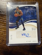 2019-20 Panini Immaculate Collection - Immaculate Initiation Ink Miye Oni /75