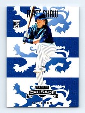 #121 2025 Panini Crusade BASE Matt Shaw Chicago Cubs