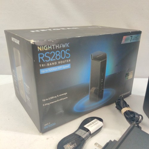 Routeur tri-bande NETGEAR Nighthawk BE9200 Wi-Fi 7 RS280S - OPENBOX TRÈS BON ÉTAT - Photo 5/7