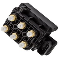 Audi Q7 4L Touareg 7L Cayenne Luftfederung Magnetventil Block UK