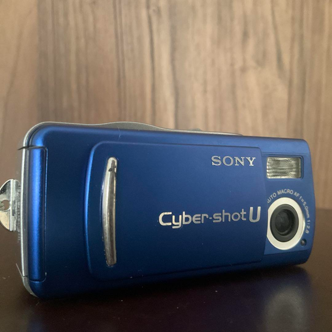 Sony Cyber-shot DSC-U20 Blue 2.0MP Compact Digital Camera Used