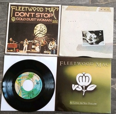 4 x Fleetwood Mac 7'' Single Sammlung      Schallplatten,   Vinyl 