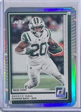 2025 Donruss Press Proof Die Cut #292 Breece Hall New York Jets /99