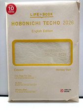 Hobonichi Techo Cousin A5 English Planner New 2026 From Japan Weekly Monthly