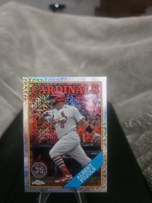 2023 Topps Chrome Albert Pujols Mojo Refractor #2T88C-76- Cardinals ST3