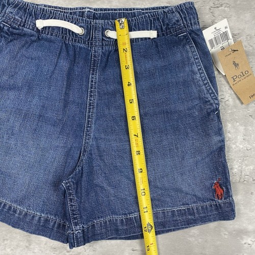 POLO RALPH LAUREN DENIM SHORTS KIDS 6 BOYS CHINO JEANS RL - Picture 4 of 7