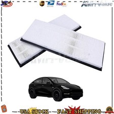 Fits For Teslas Model Y 2021 Engine Cabin Air Filter Kit Internal External New
