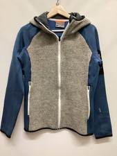 Ortovox Zip Up Hoodie with Merino Wool and Knit Panels Size S