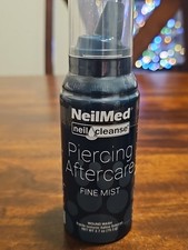NeilMed NeilCleanse Piercing Aftercare Fine Mist  Wound Wash 6.3oz. Exp 7/29 S7