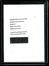 2025 Panini Prizm Black Henry Ellard Prolific Signatures Rams