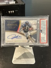 LADAINIAN TOMLINSON 2018 PANINI IMMACULATE MOMENTS  AUTO /15 Psa 8
