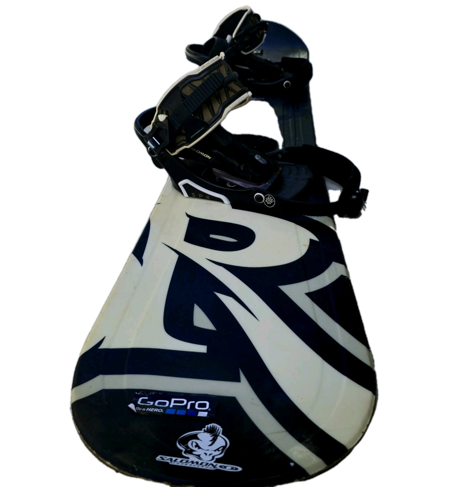 Lamar Desert 1630 Snowboard Salomon SP4 attacchi attacco GoPro custodia BoardBagz