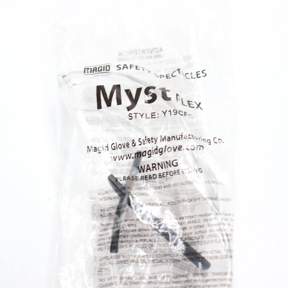 Gafas protectoras estilo lector Magid Myst Flex Y19CFC Foto 3 de 4