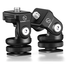 SunwayFoto HB-02 Hot Shoe Tilt Head, 2 Pack