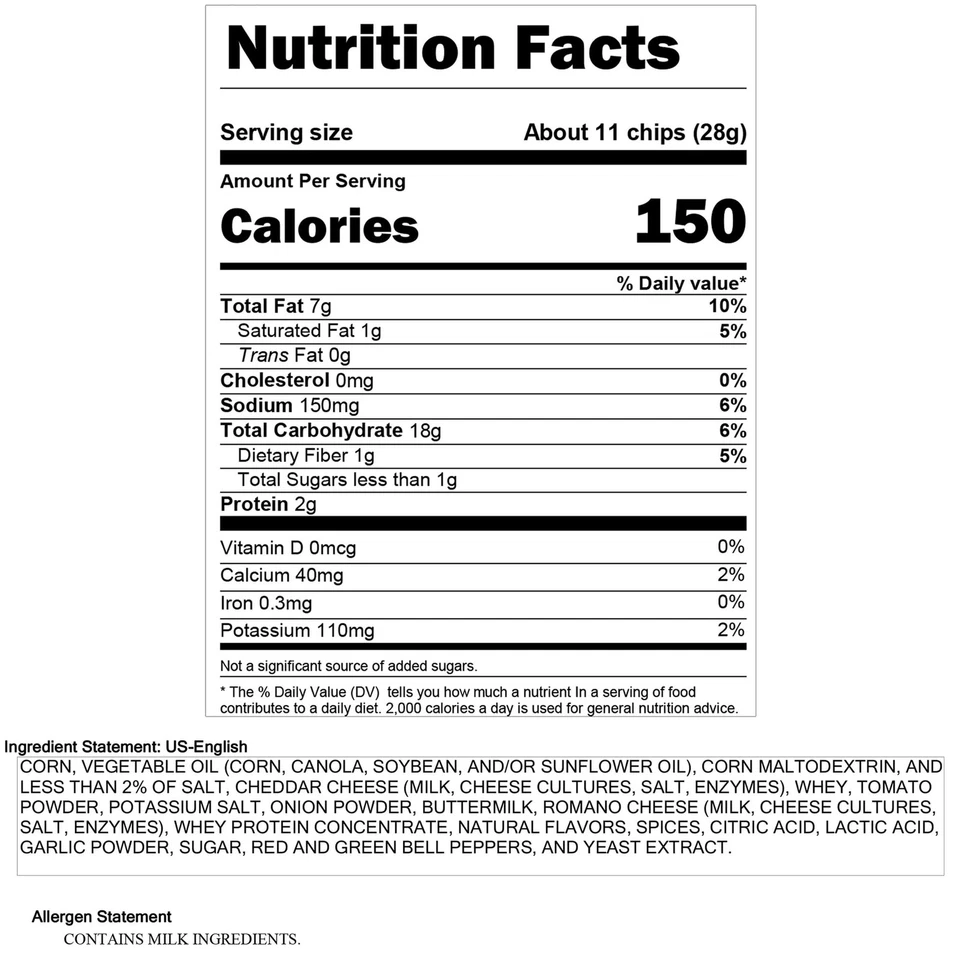 Doritos Simply No Artificial Flavors Nacho Cheese Tortilla Chips Bag, 9.25 oz - Image 4 of 4