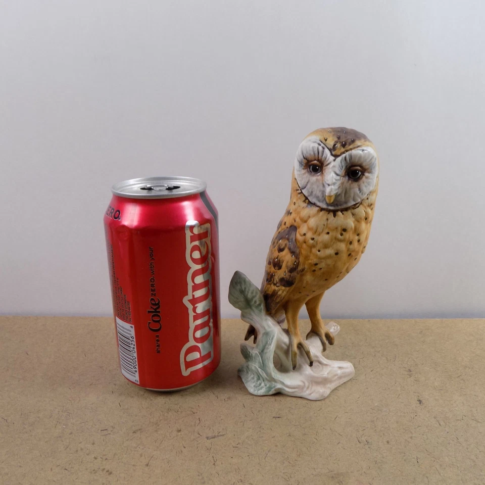 Goebel Figurine 6" Barn Owl 1975 33 137-16 W. Germany Porcelain - Image 2 of 4