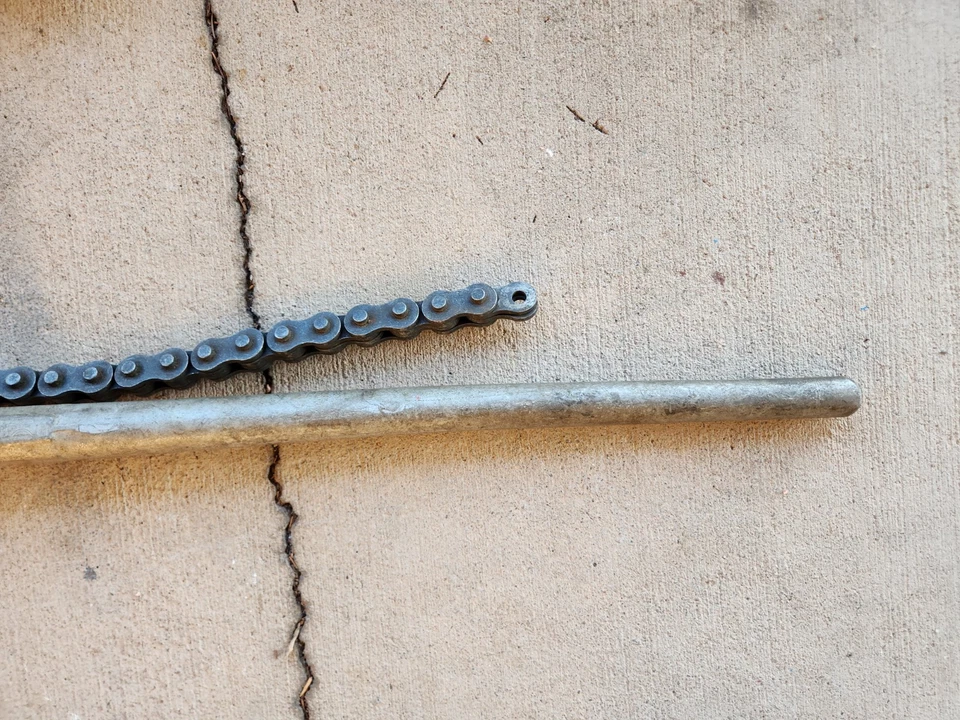 Llave de correa de tubo de cadena VULCAN VINTAGE No. 12 - 25" de largo Foto 4 de 4