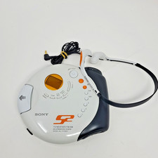 SONY Walkman S2 D-FS601 Personal CD Player AM/FM/TV/Weather Radio w Headphones