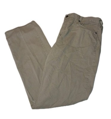 Old Navy Mens BEIGE Straight Built In Tough Jeans 38x32 