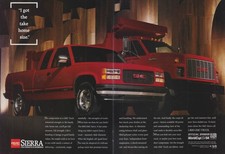 I got the take home size: GMC Sierra & TopKick dumptruck ad 1994 NY