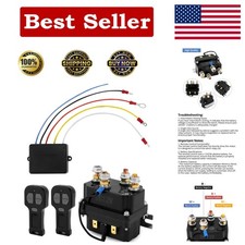 Wireless Winch Remote Control Kit 12v 250a Winch Solenoid Relay Contactor 12v