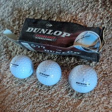 Dunlop DDH 110 Steelcore Distance 3 Golf Balls- New- Made in USA