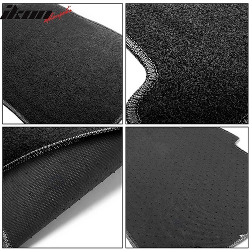 Fits 07-12 Toyota Yaris 4Dr OE Factory Fitment Car Floor Mats Front Rear Nylon - Picture 5 of 7