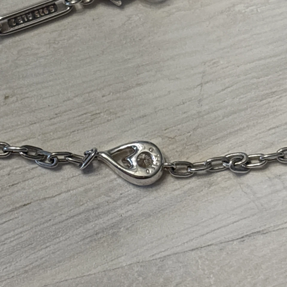 Pandora Infinite .15ct  Lab Diamond Bracelet Sz Small - Image 4 of 4