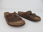 Birkenstock Granada Strappy Buckle Sandals Brown Leather Womens size 39 — photo 2