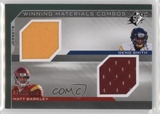 2013 SPx Winning Materials Combos /225 Geno Smith Matt Barkley #WC-BS uk2
