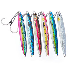 Ocean Cat Slow Pitch Jig Flat Fall Jigging Fishing Lures Vertical Jigs Jigging