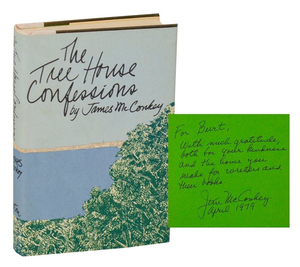 James McCONKEY / TREE HOUSE CONFESSIONS Signed Association Copy 1st #209496