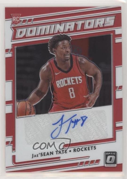 2020 Donruss Optic Rookie Dominators Signatures 30/99 Jae'Sean Tate Auto RC 01su