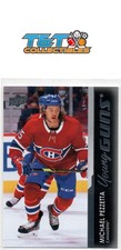 2021-22 Upper Deck Young Guns #705 Michael Pezzetta Montreal Canadiens RC 6a