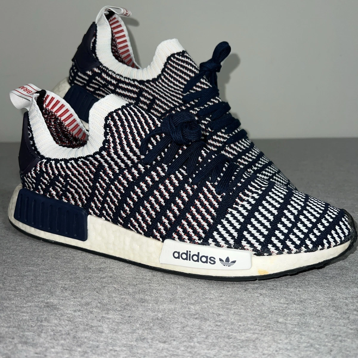 adidas gazelle silver green womens Adidas NMD R1 STLT Cloud White main image 0