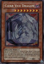 Clear Vice Dragon NA Unl Ed Secret Rare SOVR-EN098  Yu-Gi-Oh!