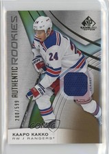 2019 SP Game Used Authentic Rookies Gold Jersey Relics 200/599 Kaapo Kakko 1rb1