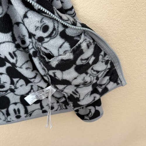 Disney Store Mickey Mouse Full Zip Youth Fleece Jacket Size 5/6 - Picture 7 of 12