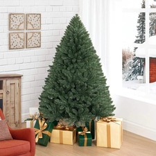 54in Real Feel Downswept Douglas Fir Artificial Christmas Tree With Clear Lights