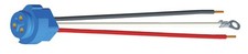 67002 - PIGTAIL 11in LONG 3-WIRE PLUG-IN PIGTAIL FOR MALE PIN LAMP - (1 EA)