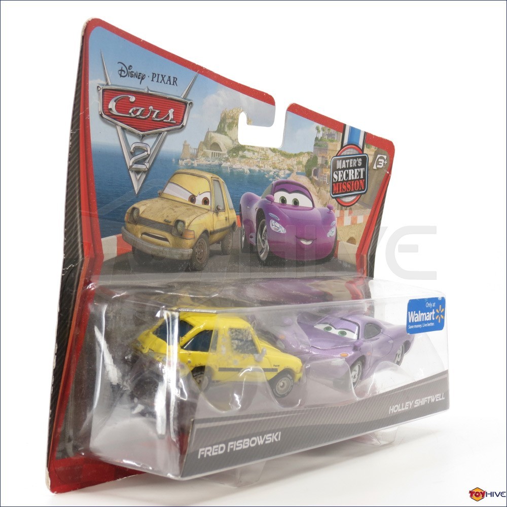 FRED FISBOWSKI ファボウスキー　カーズ ミニカー Disney Pixar Cars Fred Fisbowski & Holley Shiftwell Mater's Secret