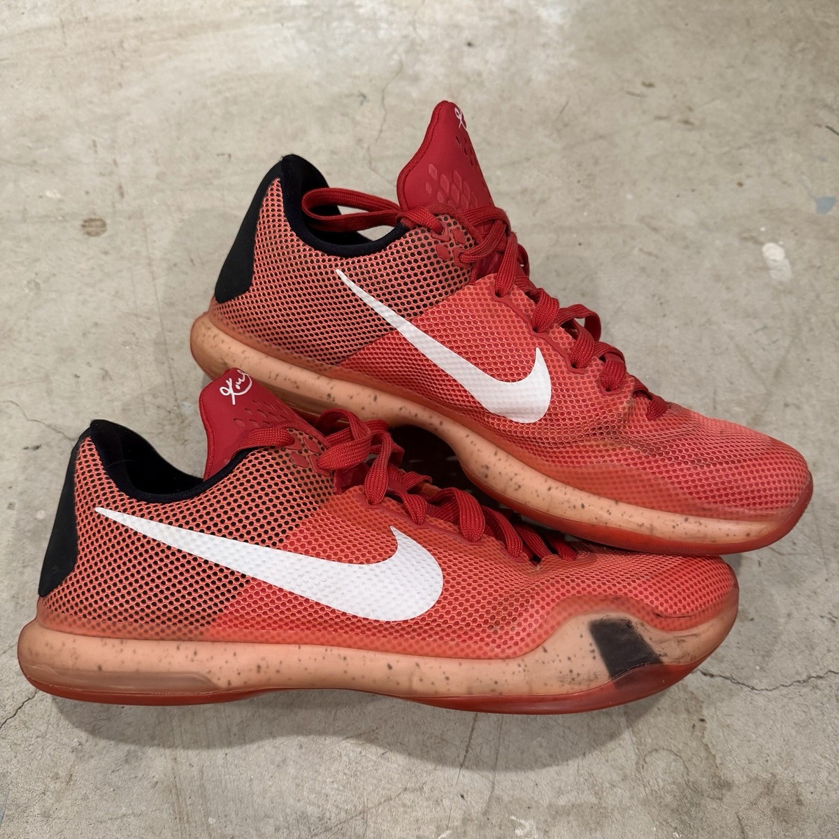 Nike Kobe x 10 Majors 705317-616 University Bright Crimson Hot