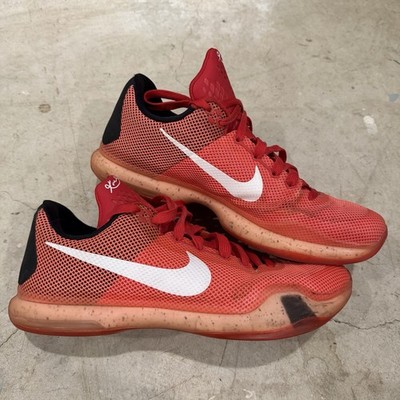 Nike Kobe x 10 Majors 705317-616 University Bright Crimson Hot